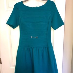 White House Black Market Deep Teal Dress